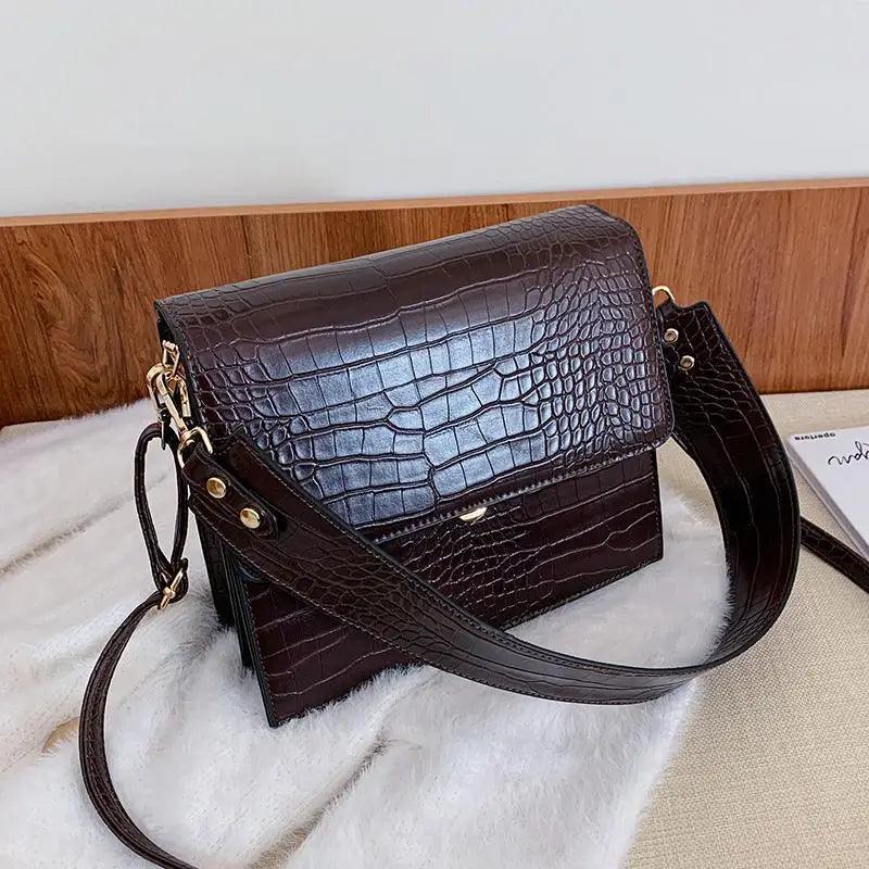 Bolso de Hombro de PU de Lujo Elegante para Mujeres