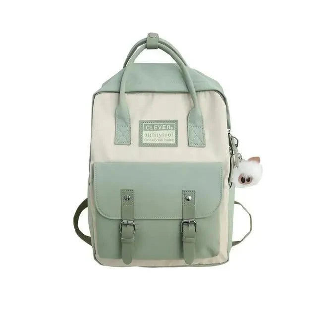 Elegant Waterproof School Backpack for Teen Girls and Women