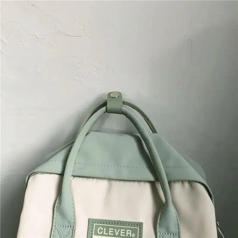 Elegant Waterproof School Backpack for Teen Girls and Women