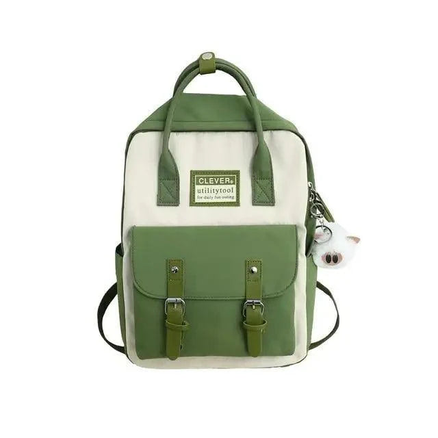 Elegant Waterproof School Backpack for Teen Girls and Women