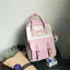 Elegant Waterproof School Backpack for Teen Girls and Women
