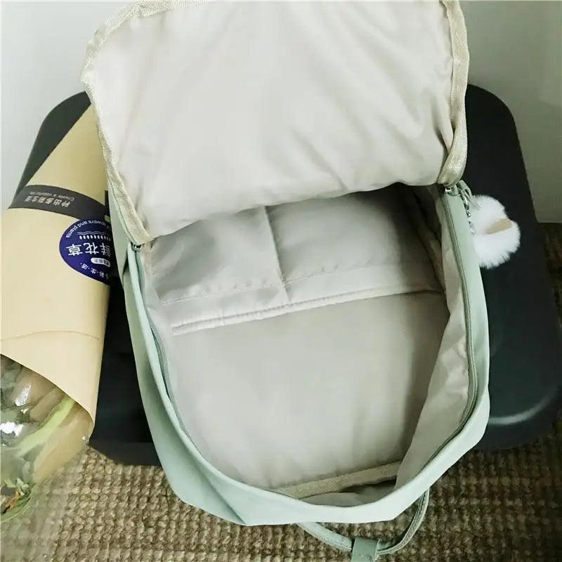 Elegant Waterproof School Backpack for Teen Girls and Women