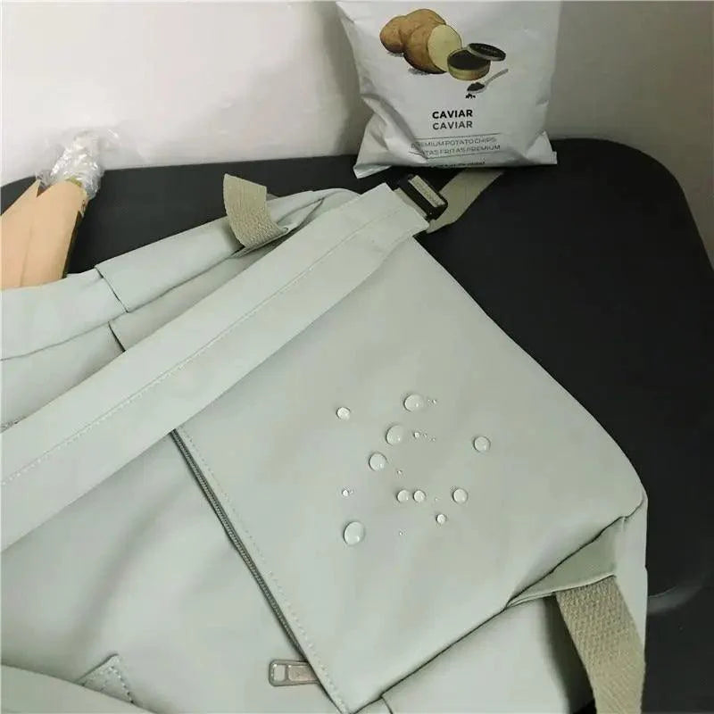 Elegant Waterproof School Backpack for Teen Girls and Women