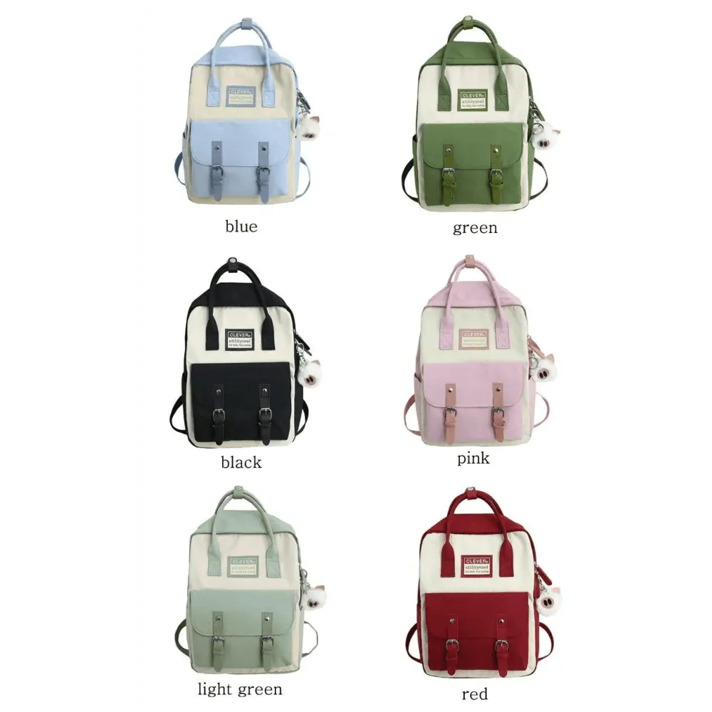 Elegant Waterproof School Backpack for Teen Girls and Women