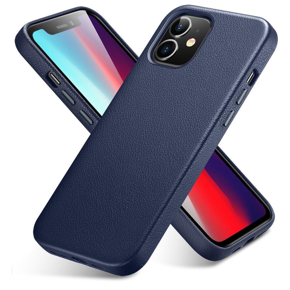 Funda de cuero elegante para iPhone 12 Pro Max