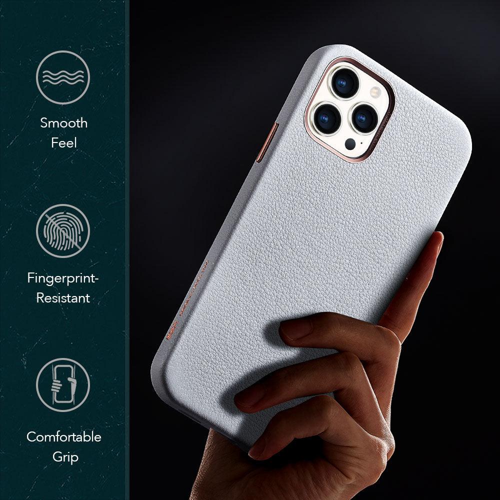 Funda de cuero elegante para iPhone 12 Pro Max