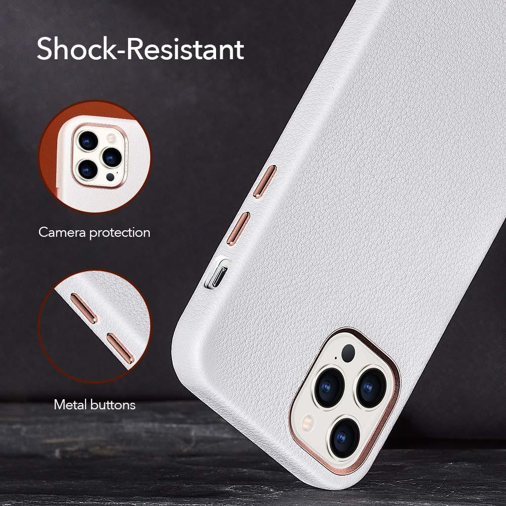 Funda de cuero elegante para iPhone 12 Pro Max