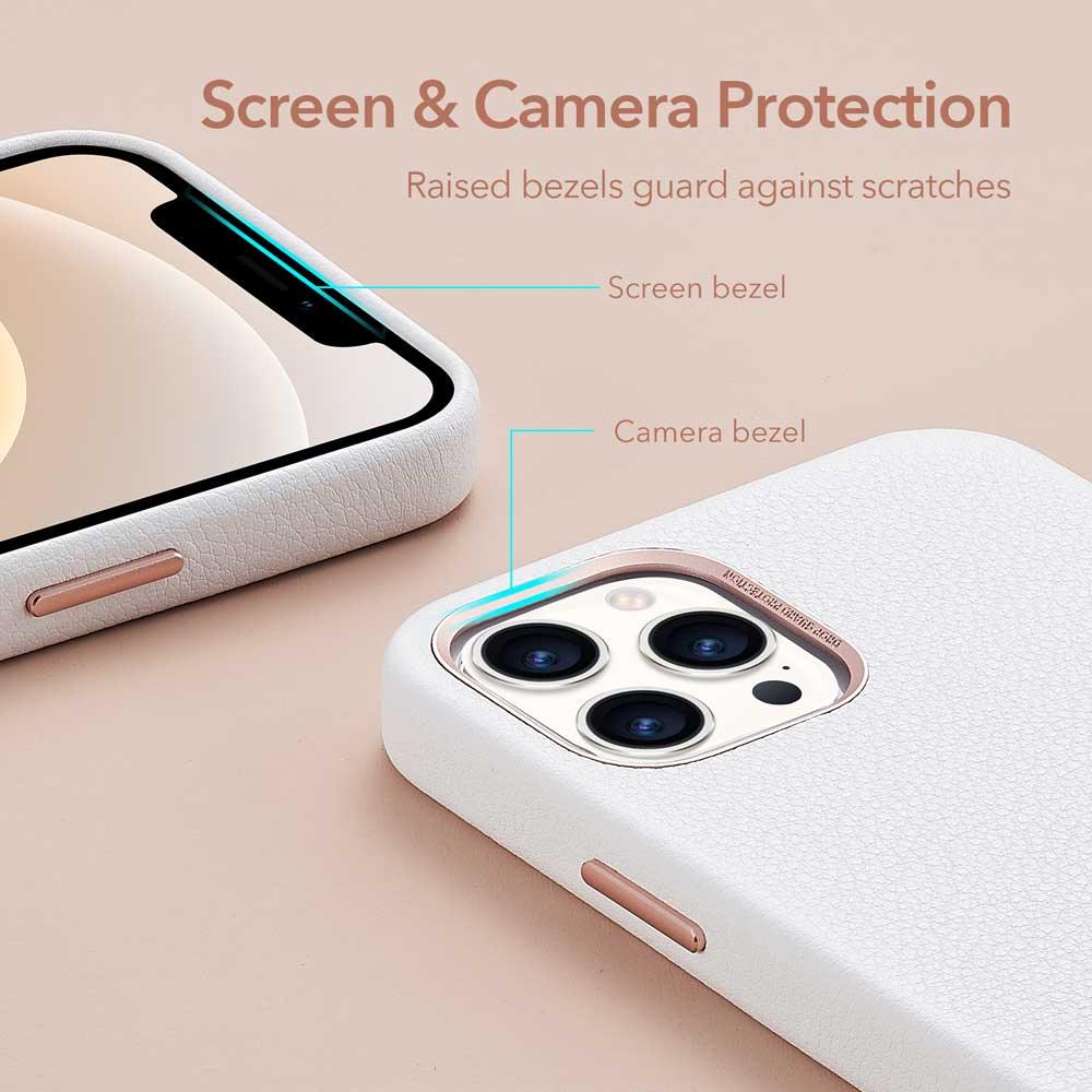 Funda de cuero elegante para iPhone 12 Pro Max