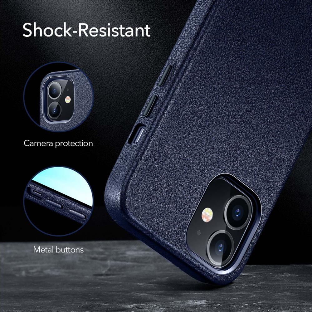 Funda de cuero elegante para iPhone 12 Pro Max