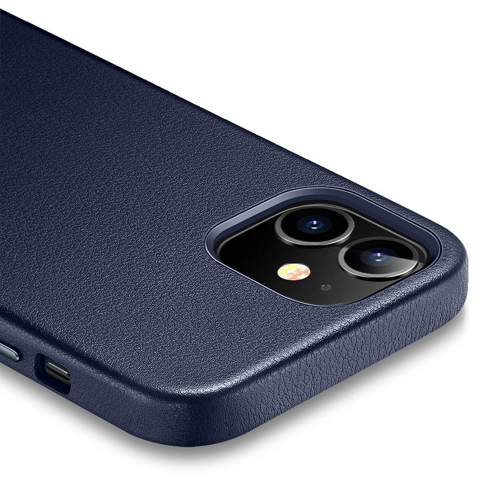Funda de cuero elegante para iPhone 12 Pro Max