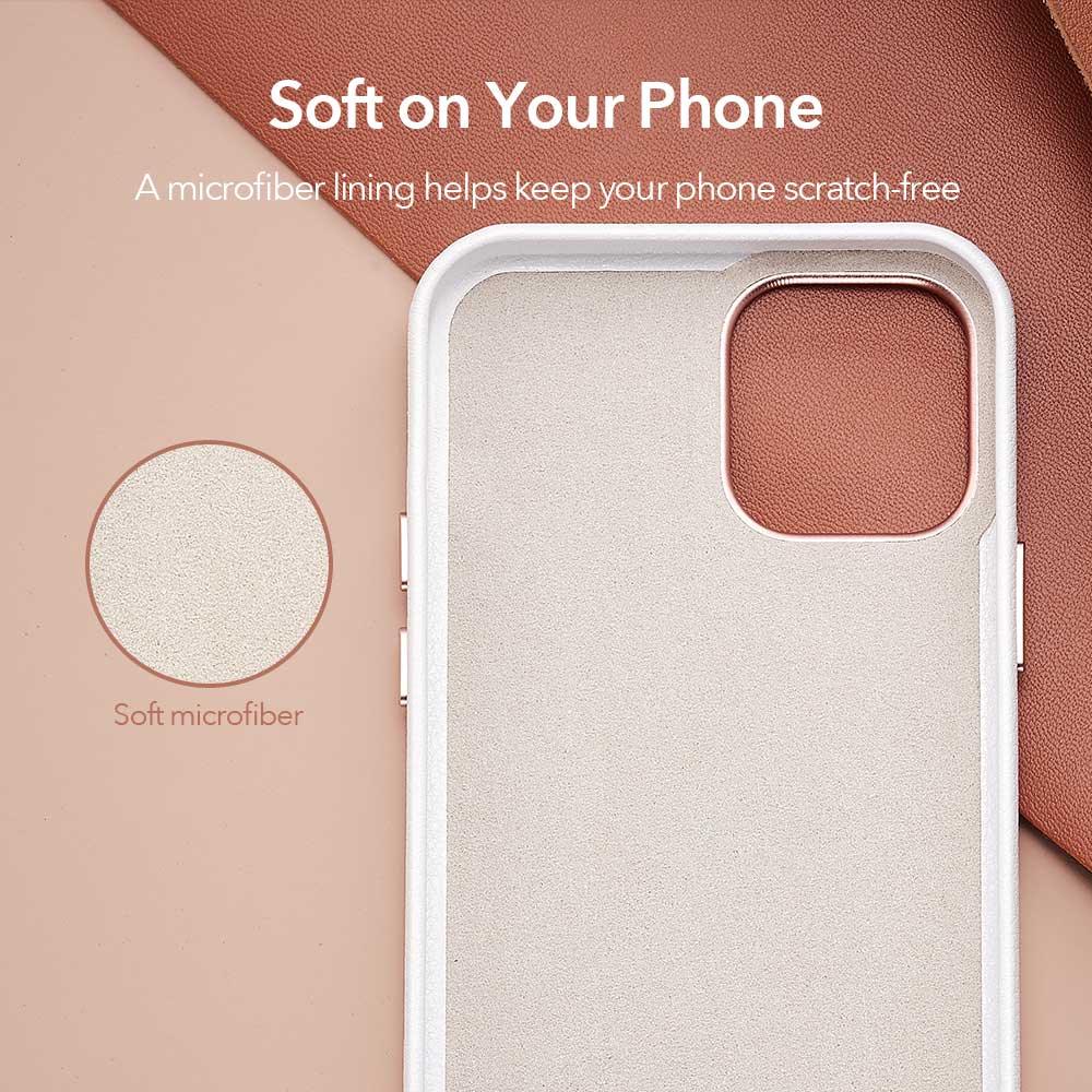 Funda de cuero elegante para iPhone 12 Pro Max