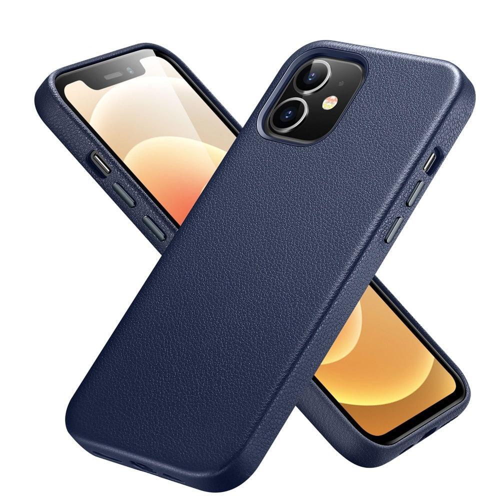 Funda de cuero elegante para iPhone 12 Pro Max