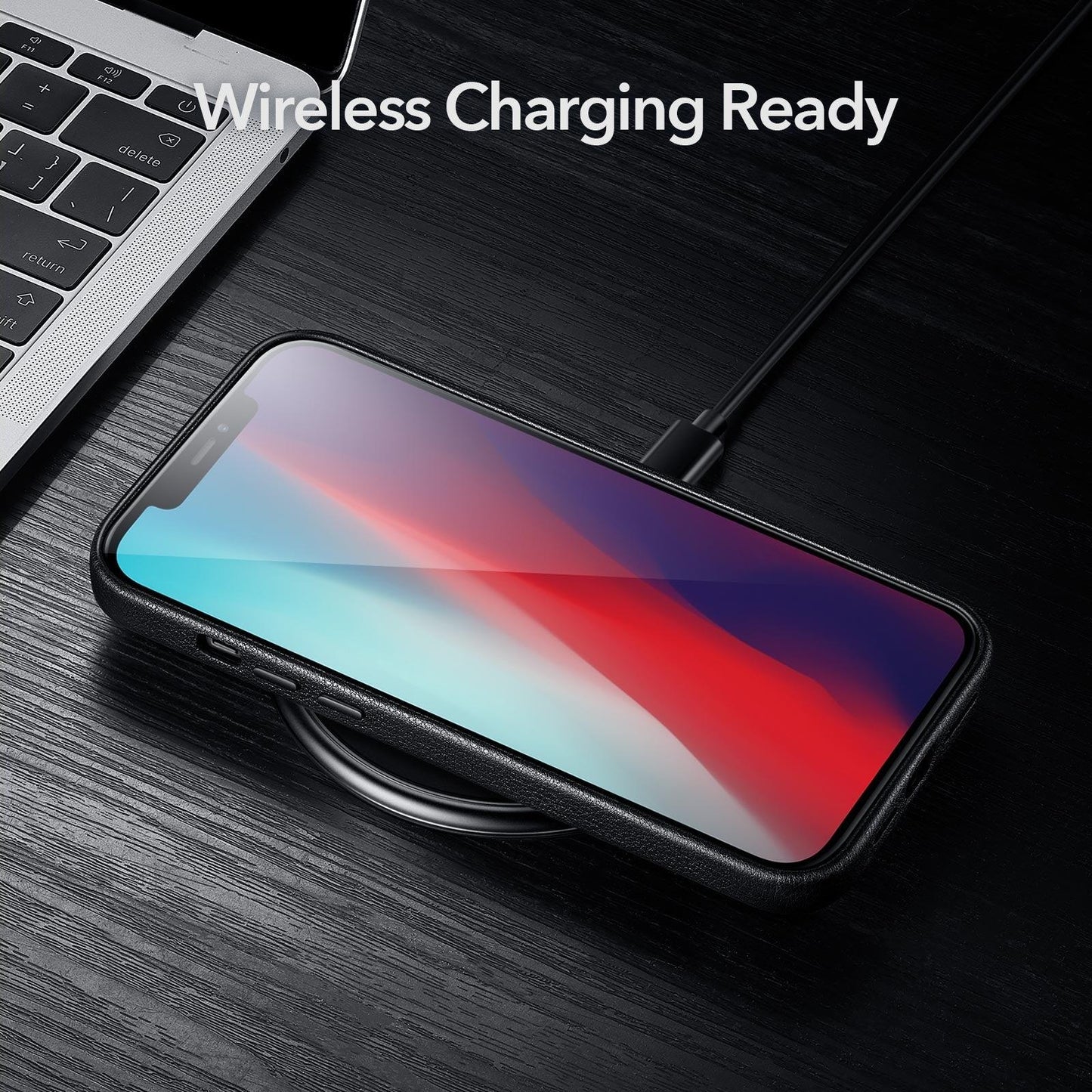 Funda de cuero elegante para iPhone 12 Pro Max