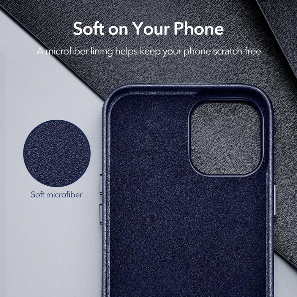 Funda de cuero elegante para iPhone 12 Pro Max
