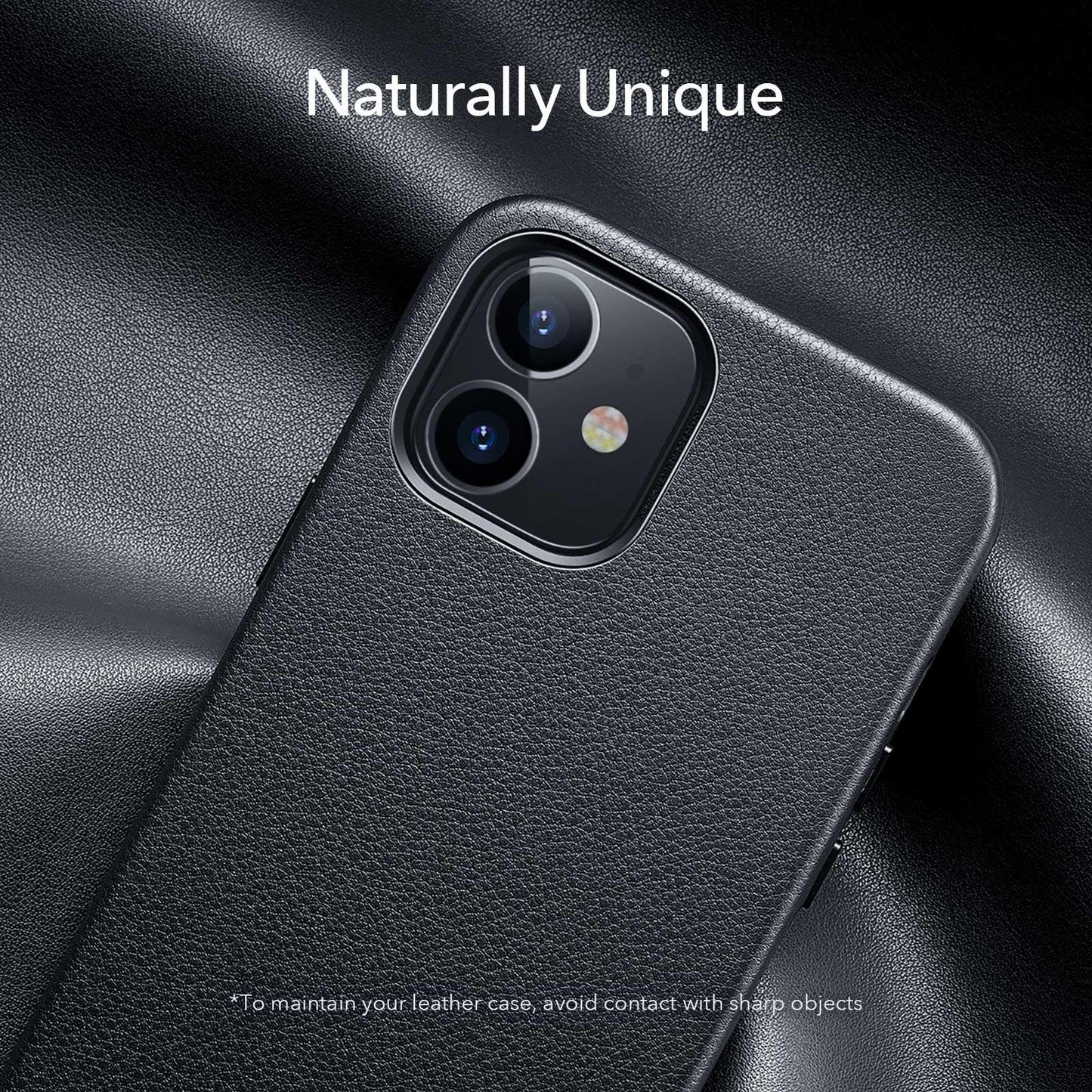 Funda de cuero elegante para iPhone 12 Pro Max