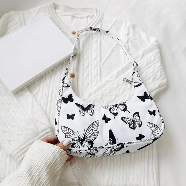 Sac à bandoulière élégant en couleur unie pour femmes