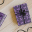 Elegant Purple Butterfly Gift Wrapping Paper Roll