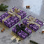 Elegant Purple Butterfly Gift Wrapping Paper Roll