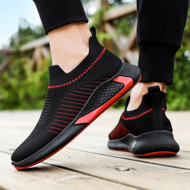 Baskets légères élégantes pour hommes pour la course décontractée