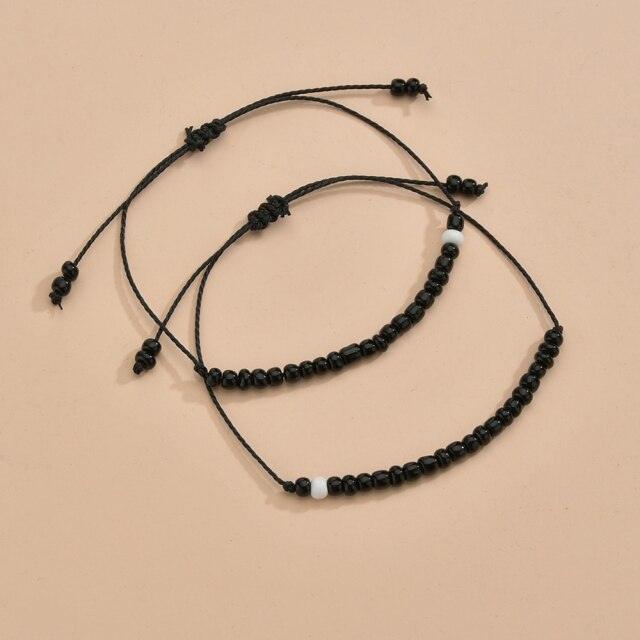 Bracelets en Pierre Assortis Élégants pour Couples et Amis