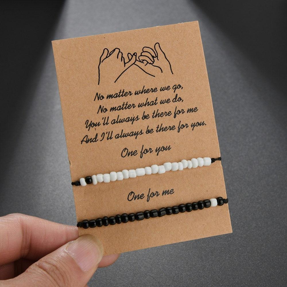 Bracelets en Pierre Assortis Élégants pour Couples et Amis