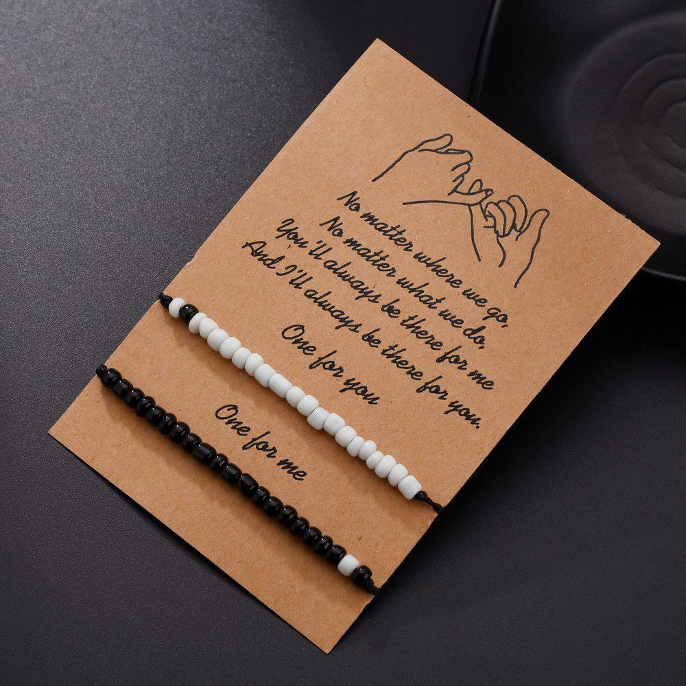 Bracelets en Pierre Assortis Élégants pour Couples et Amis