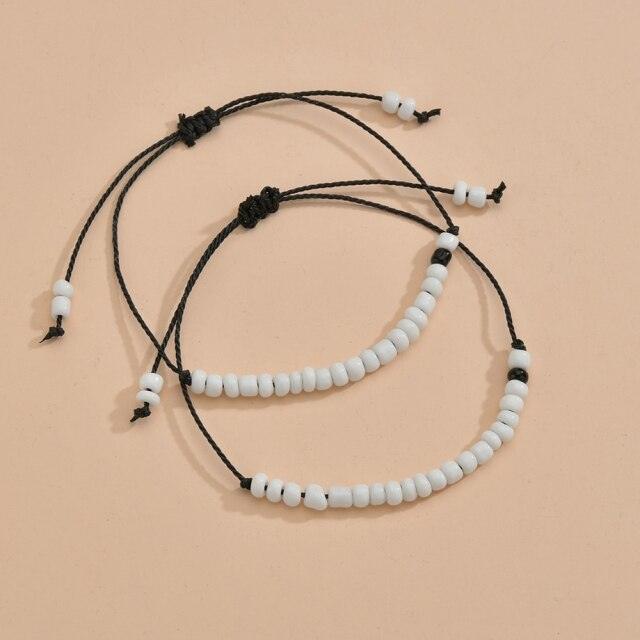 Bracelets en Pierre Assortis Élégants pour Couples et Amis