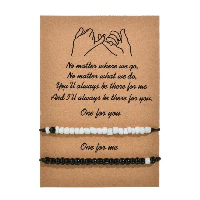 Bracelets en Pierre Assortis Élégants pour Couples et Amis