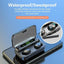 Auriculares TWS Bluetooth 5.0 Premium con estuche de carga de 2200mAh