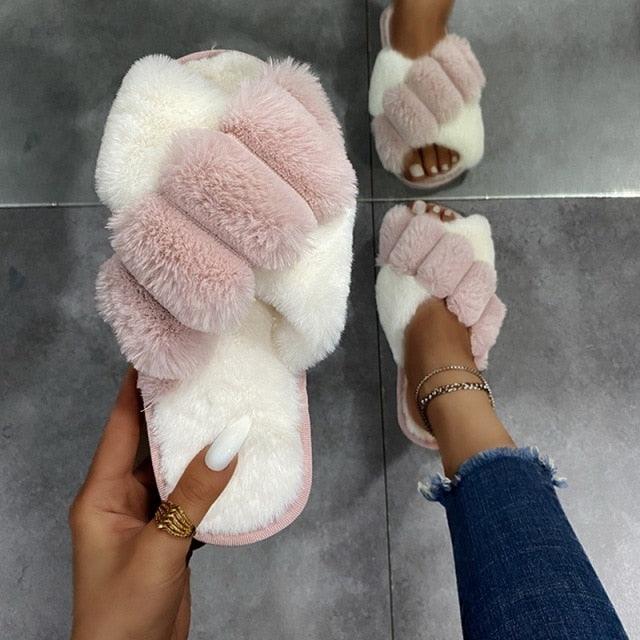 Zapatillas de Piel Sintética Elegantes para Mujeres - Cómodas y Estilosas