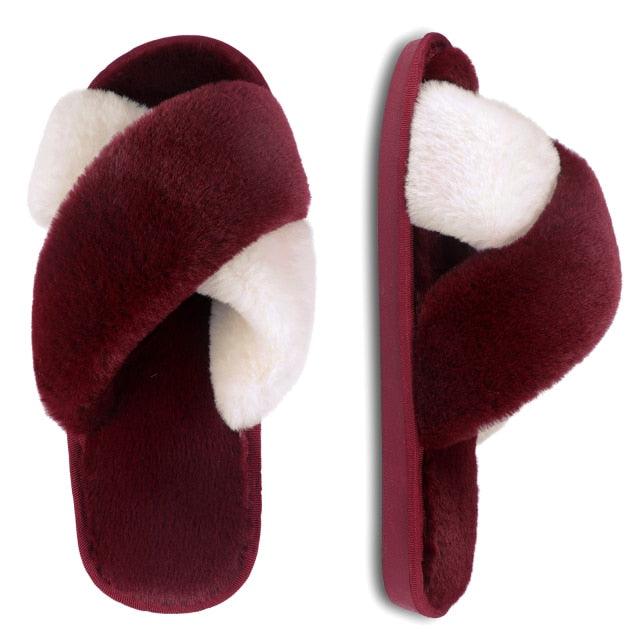 Zapatillas de Piel Sintética Elegantes para Mujeres - Cómodas y Estilosas