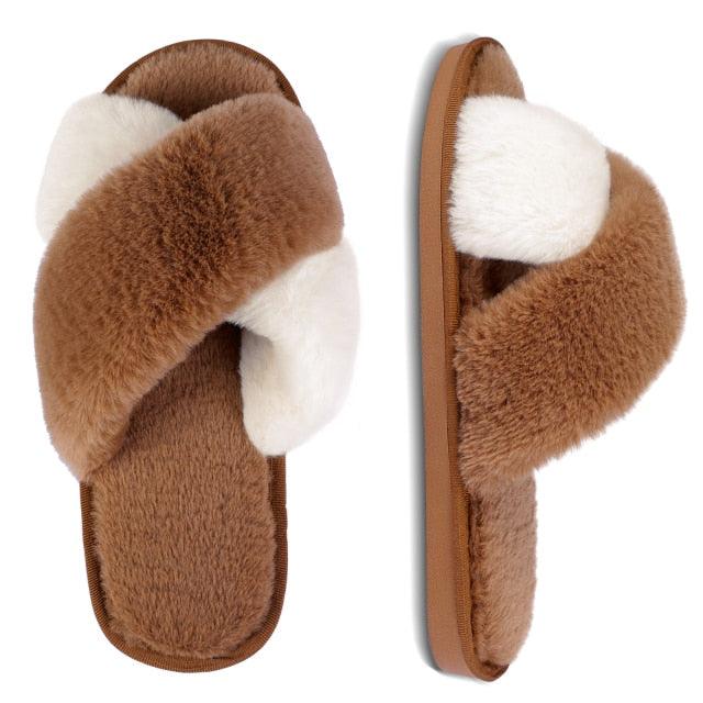 Zapatillas de Piel Sintética Elegantes para Mujeres - Cómodas y Estilosas