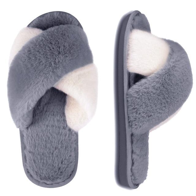 Zapatillas de Piel Sintética Elegantes para Mujeres - Cómodas y Estilosas