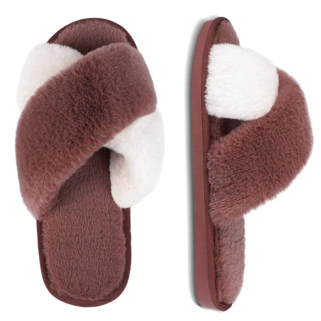 Zapatillas de Piel Sintética Elegantes para Mujeres - Cómodas y Estilosas