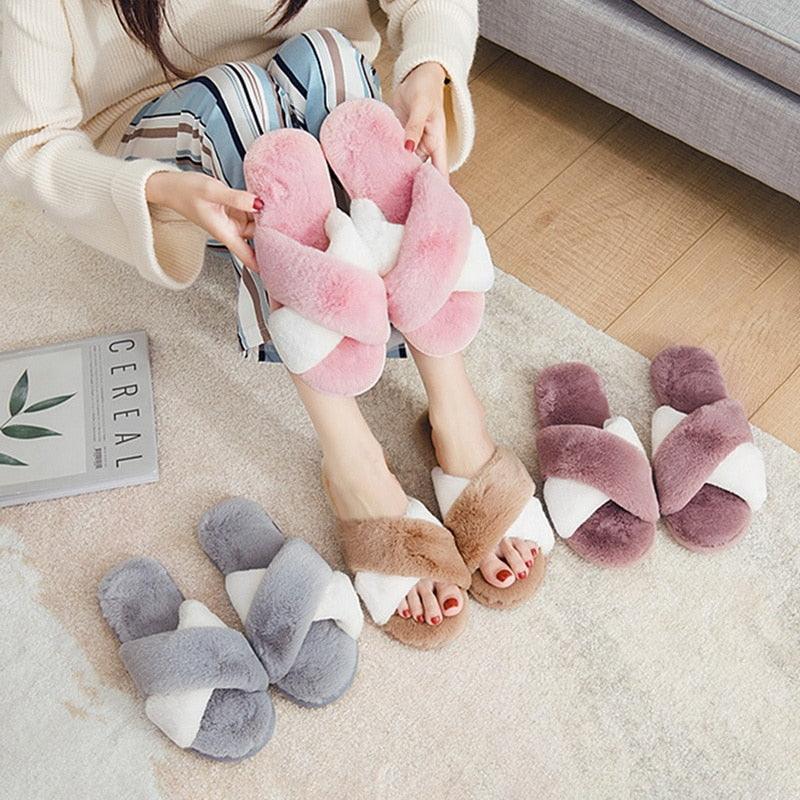 Zapatillas de Piel Sintética Elegantes para Mujeres - Cómodas y Estilosas