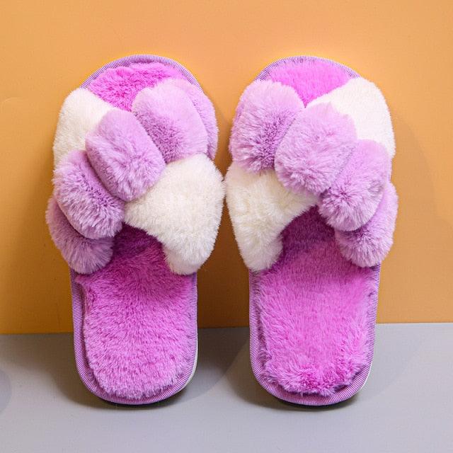 Zapatillas de Piel Sintética Elegantes para Mujeres - Cómodas y Estilosas