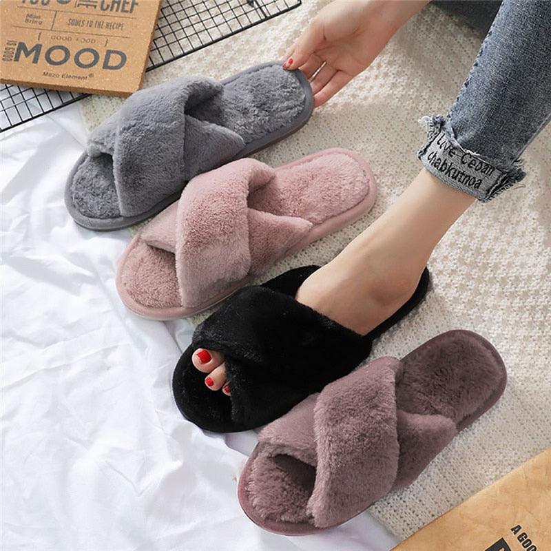 Zapatillas de Piel Sintética Elegantes para Mujeres - Cómodas y Estilosas
