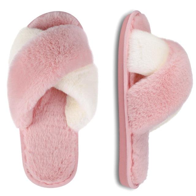Zapatillas de Piel Sintética Elegantes para Mujeres - Cómodas y Estilosas