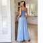 Elegant Wind Strap Ripple Dress for Women