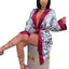 Elegant Women's Long Robe - Soft & Comfortable Sleepwear