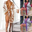 Elegant Women's Long Robe - Soft & Comfortable Sleepwear