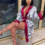 Elegant Women's Long Robe - Soft & Comfortable Sleepwear
