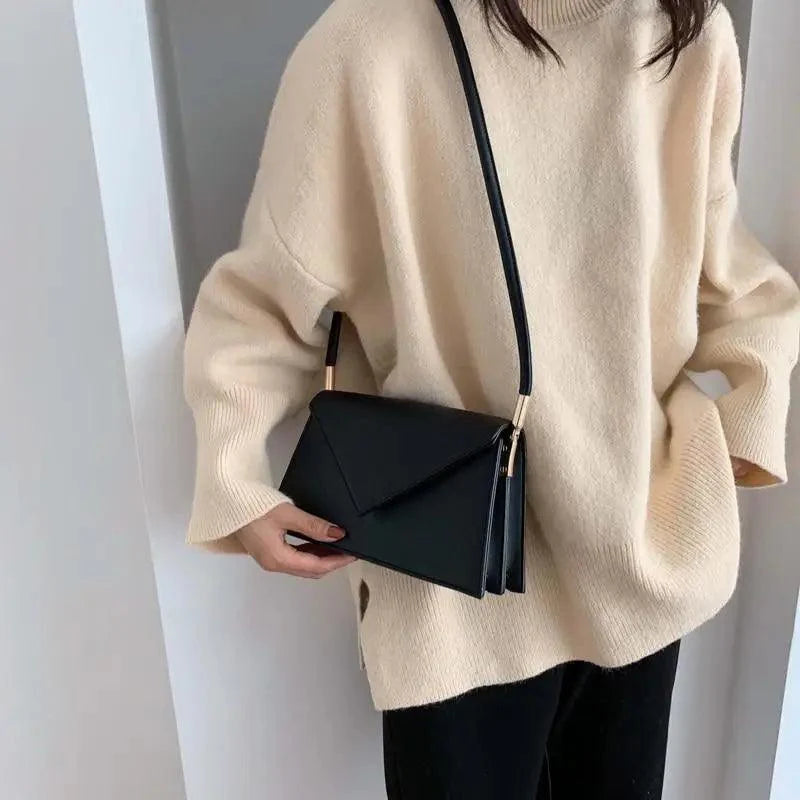 Sac à bandoulière élégant pour femmes - Sac à main en PU cuir de luxe