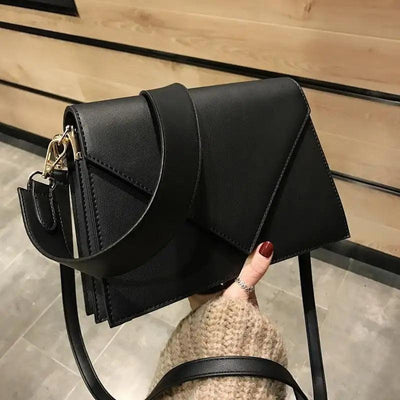 Elegant Women's Crossbody Bag - Luxury PU Leather Handbag