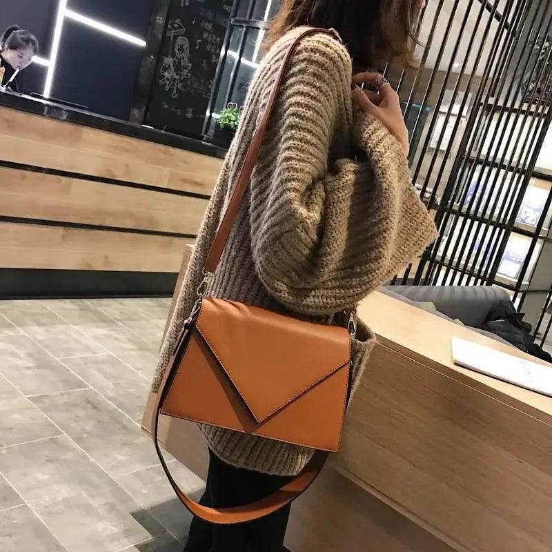 Sac à bandoulière élégant pour femmes - Sac à main en PU cuir de luxe