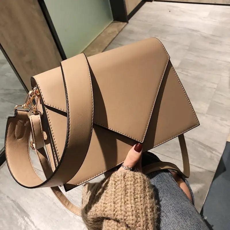 Sac à bandoulière élégant pour femmes - Sac à main en PU cuir de luxe
