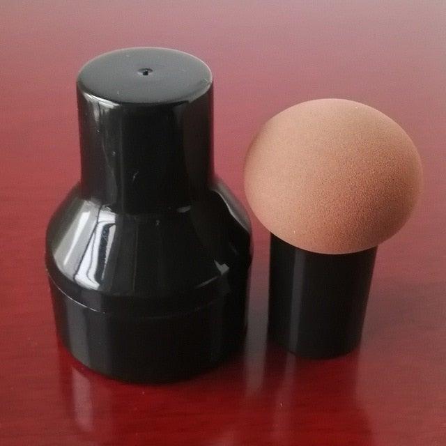 Éponge à Maquillage Élégante Sans Latex avec Boîte de Rangement
