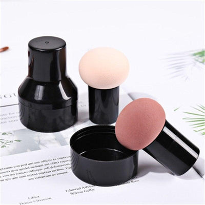 Elegant Non-Latex Makeup Sponge with Storage Box