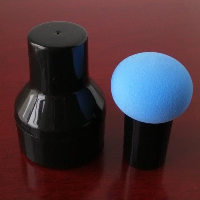 Éponge à Maquillage Élégante Sans Latex avec Boîte de Rangement