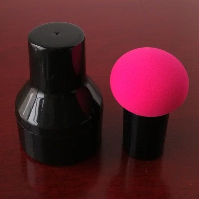 Éponge à Maquillage Élégante Sans Latex avec Boîte de Rangement